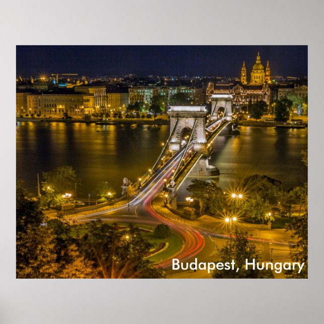 Affiches Budapest, Hongrie (Devant)