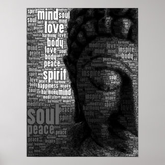 Affiches Buddhist Words of Wisdom