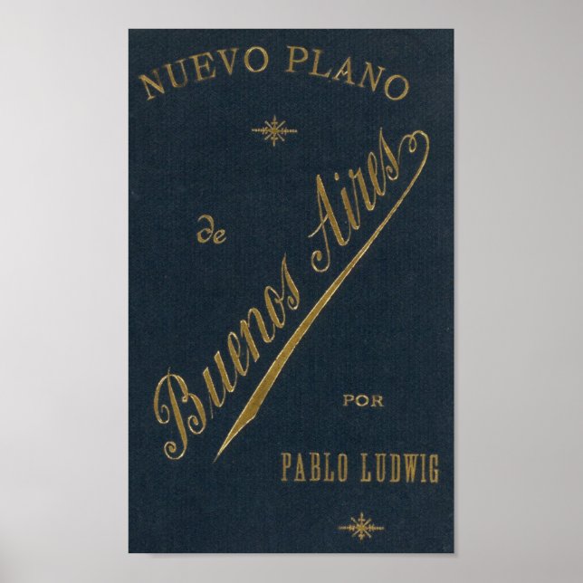 Affiches Buenos Aires Argentine (Devant)