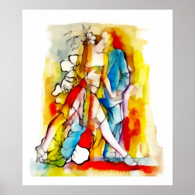 Affiches Buenos Aires Del Sur Tango (Devant)