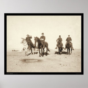 Affiches Buffalo Bill & Army Officers SD 1891