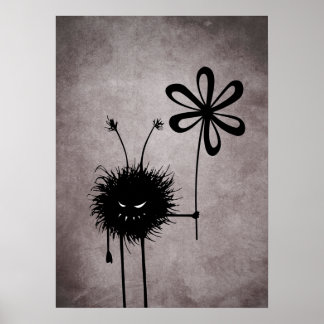 Affiches Bug Fleur Malin Vintage
