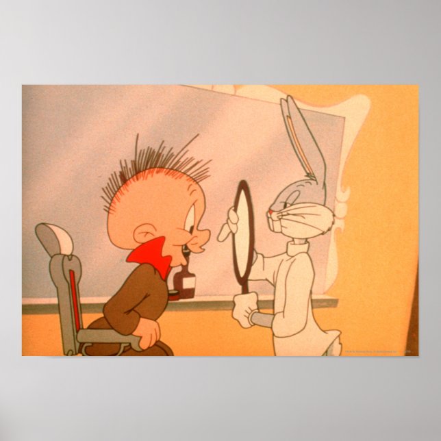 Affiches BUGS BUNNY™ et ELMER FUDD™ 2 (Devant)