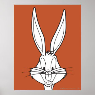 Affiches BUGS BUNNY™ Face Smiling