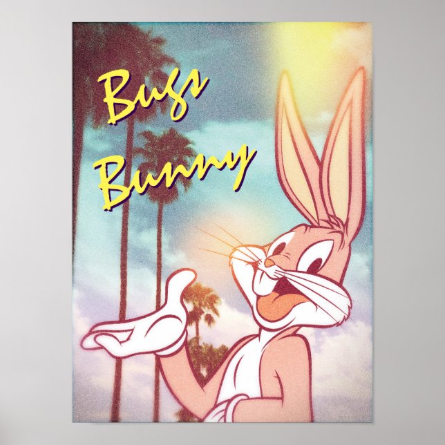 Affiches BUGS BUNNY™ Photo de vacances (Devant)