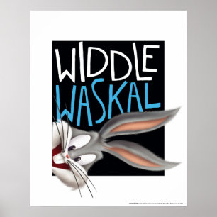 Affiches BUGS BUNNY™- Widdle Waskal