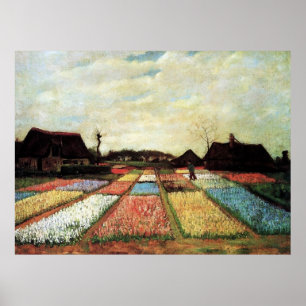Affiches Bulb Fields par Vincent van Gogh.