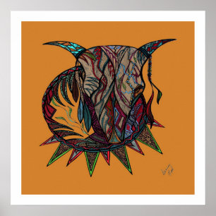 Affiches Bull Spirit Reproduction