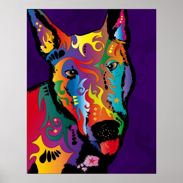 Affiches Bull Terrier (Devant)