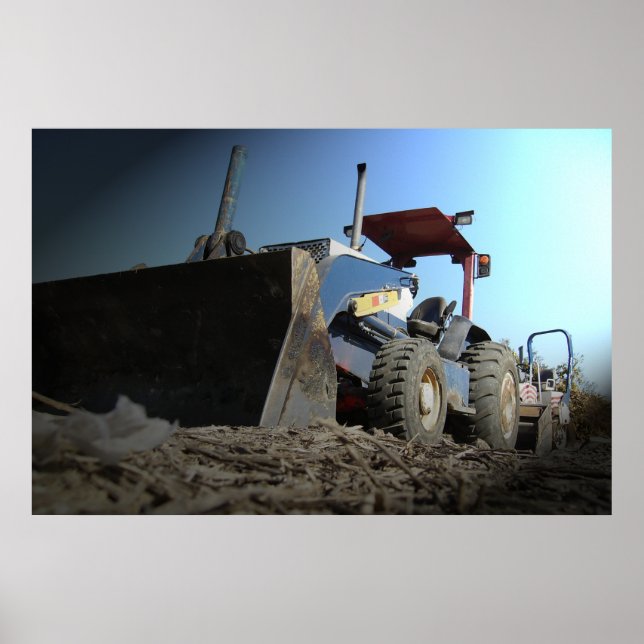 Affiches Bulldozer (Devant)