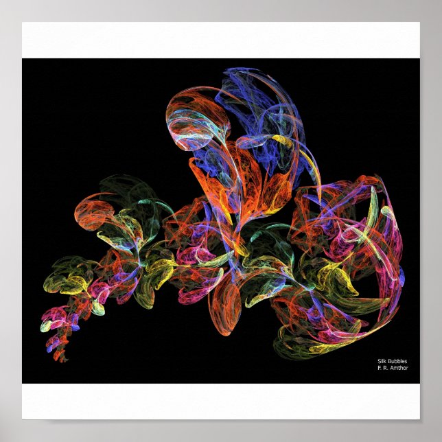 Affiches Bulles de soie (Devant)