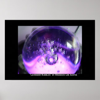 Affiches Bulles Lavendar