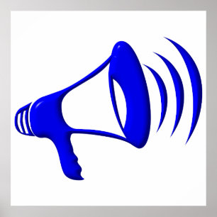 Affiches Bullhorn - Ajoutez vos propres mots