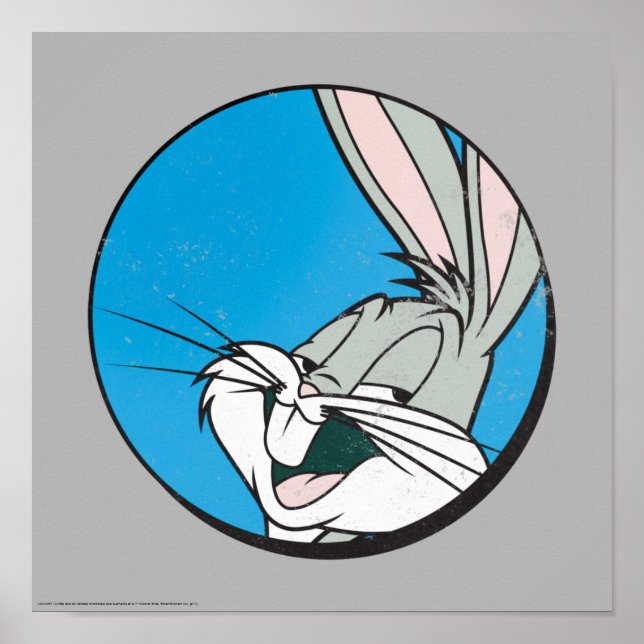 Affiches BUNNY™ Retro Blue Patch (Devant)
