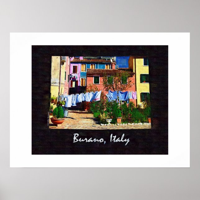 Affiches Burano Italy (Devant)