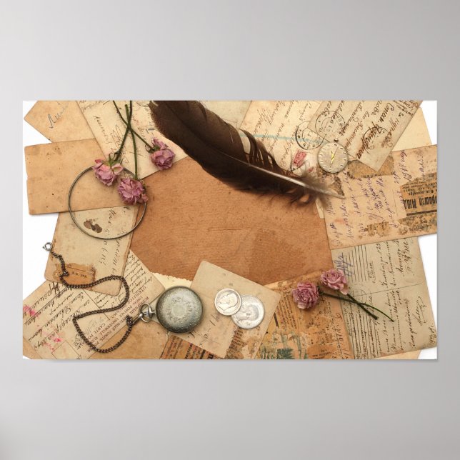 Affiches Bureau vintage (Devant)