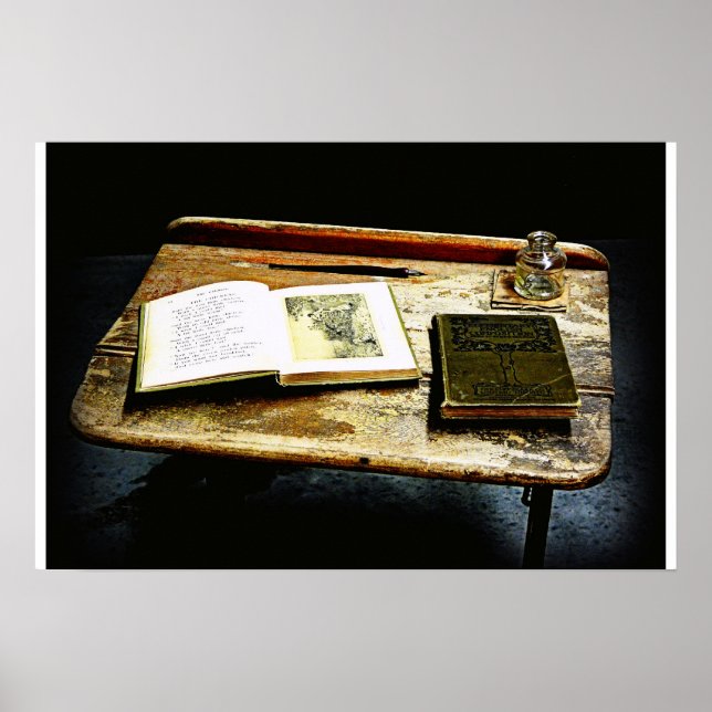 Affiches Bureau vintage - Bureau étudiant (Devant)