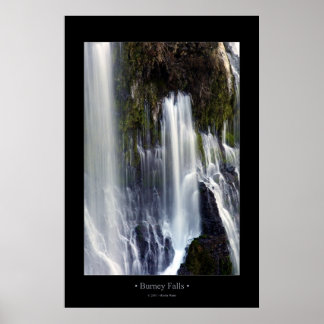 Affiches Burney Falls (couleur)