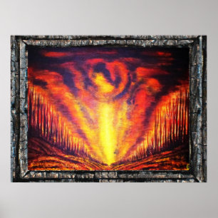 Affiches Burning Sky