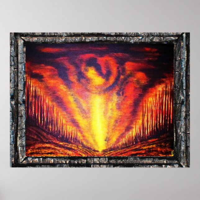 Affiches Burning Sky (Devant)