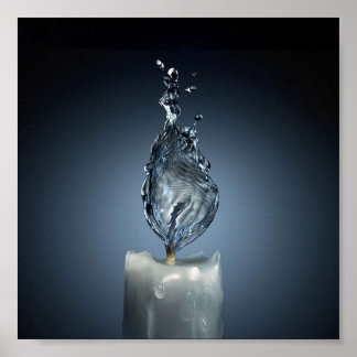 Affiches Burning Water