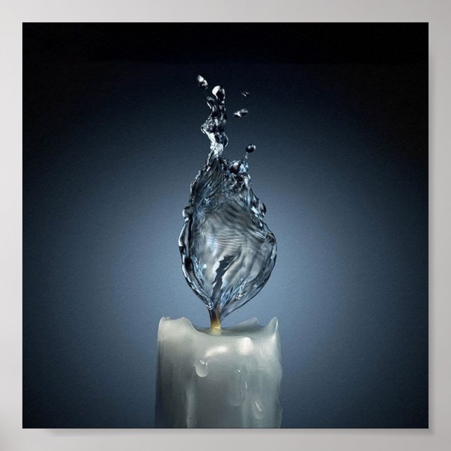 Affiches Burning Water (Devant)