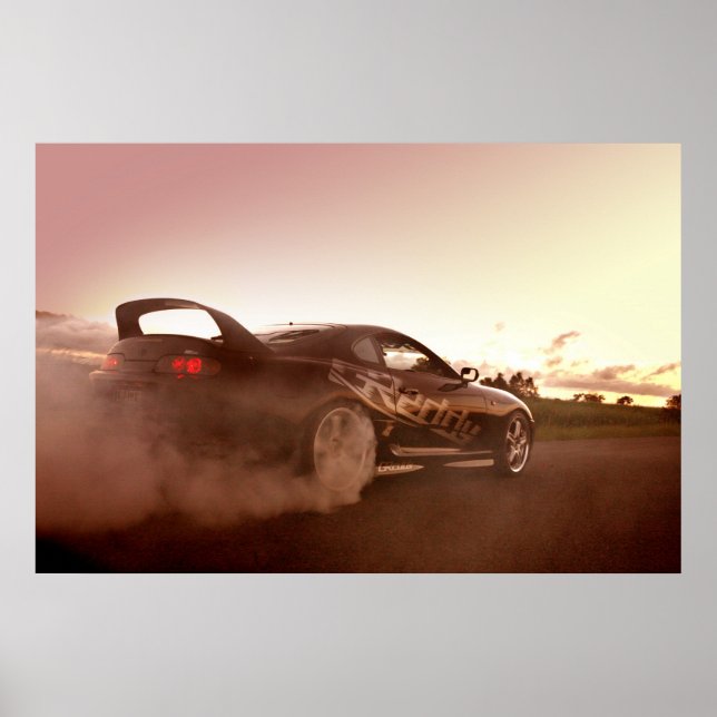 Affiches Burnout King (Devant)