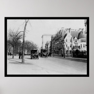 Affiches Bus sur la Cinquième Avenue, New York City 1913
