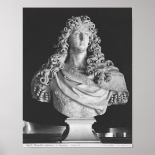 Affiches Bust of Louis XIV  c.1678-81
