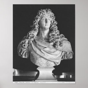 Affiches Bust of Louis XIV  c.1678-81
