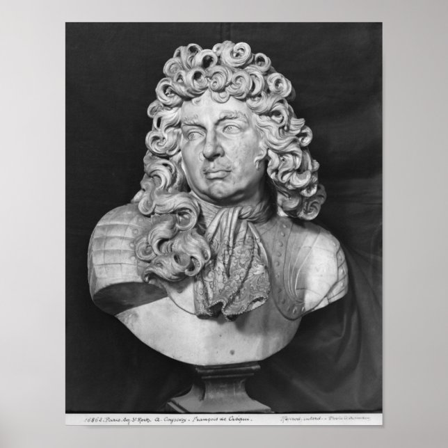 Affiches Buste de François de Crequy, c.1690 (Devant)