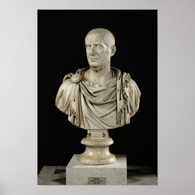 Affiches Buste de Marcus Claudius Tacitus (Devant)