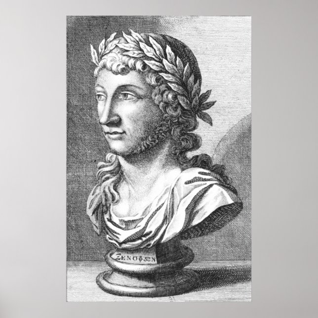 Affiches Buste de Xénophanes (Devant)