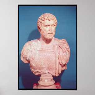 Affiches Buste d'empereur Antoninus Pius