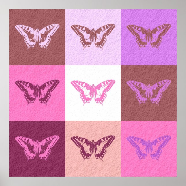 Affiches Butterfly Art Graphic (Devant)