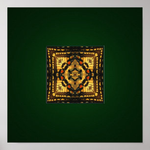 Affiches Butterfly Wing Kaleidoscope  Print