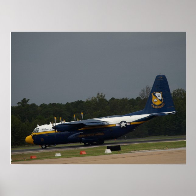 Affiches C-130 de Blue Angels "Fat Albert". (Devant)