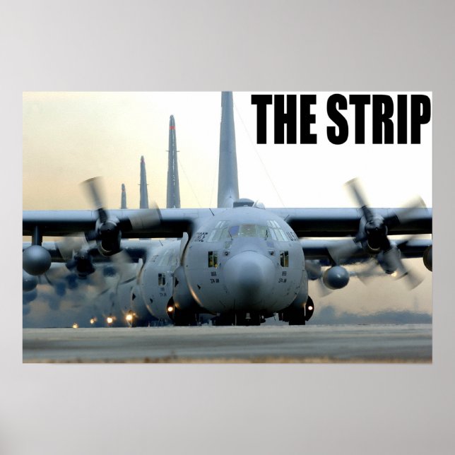 Affiches C-130 sur la bande (Devant)