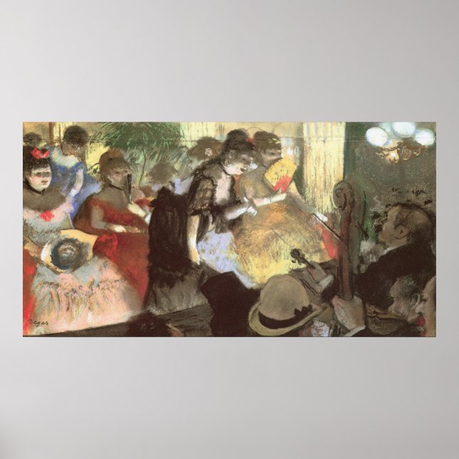 Affiches Cabaret Edgar Degas (Devant)