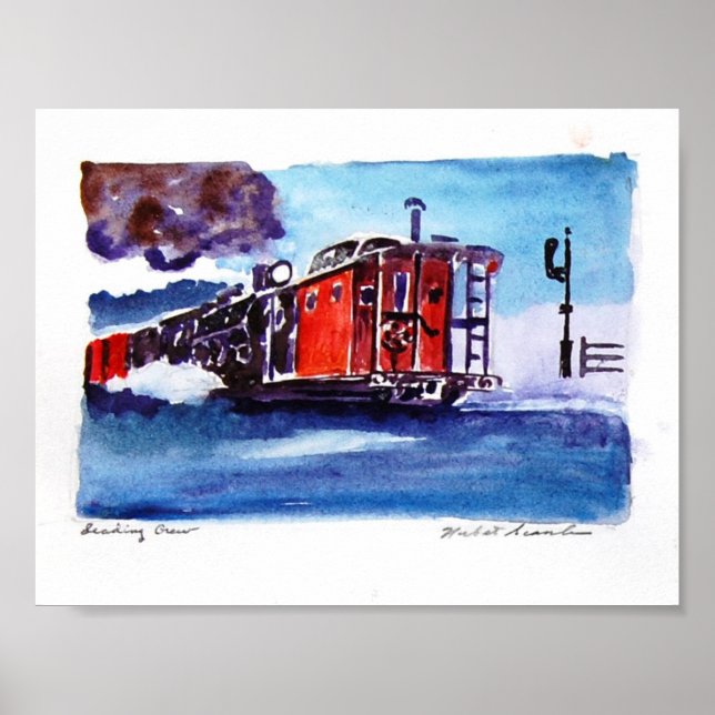 Affiches caboose à l'avant (Devant)