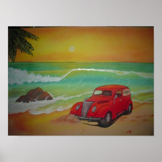 AFFICHES CACHÉ DANS LE SABLE (Devant)