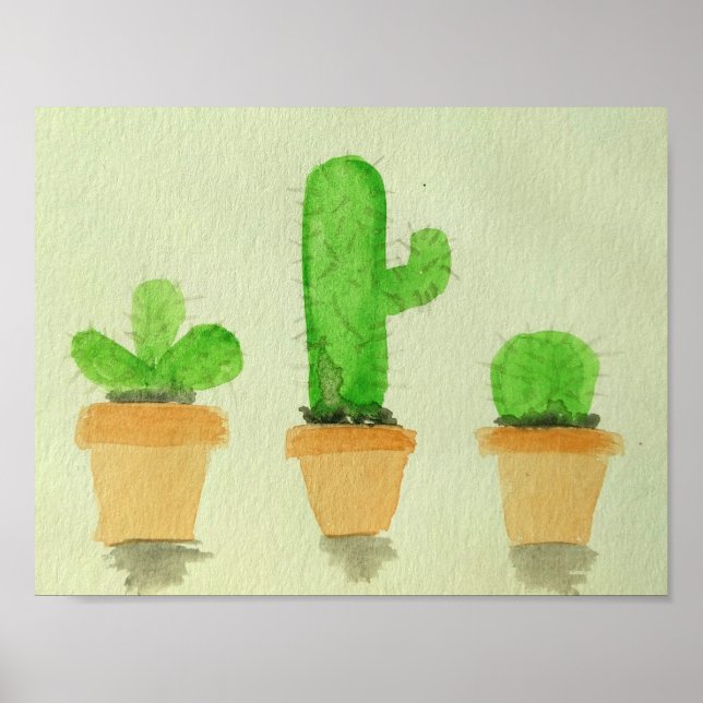 Affiches Cactus (Devant)