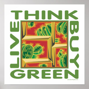 Affiches Cactus Design