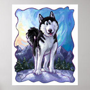 Affiches Cadeaux et accessoires Husky