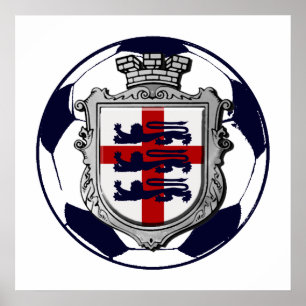 Affiches Cadeaux royaux de drapeau de l'Angleterre de