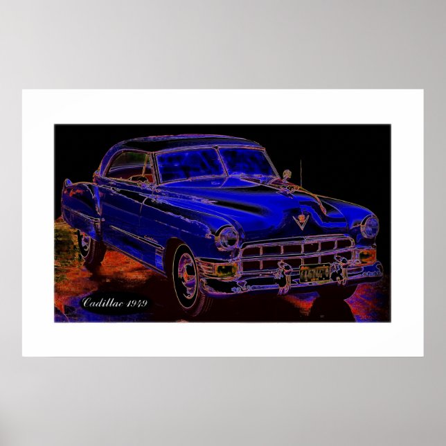 Affiches Cadillac 1949 (Devant)
