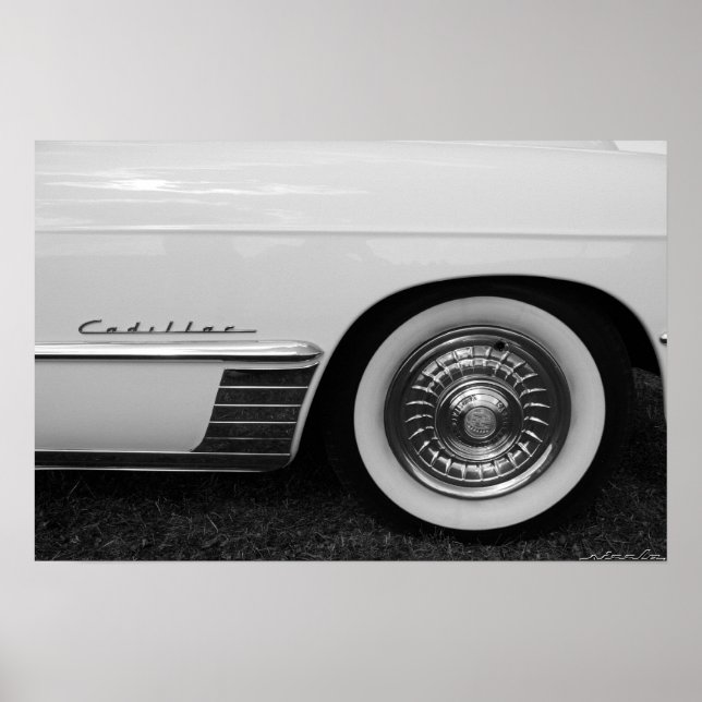 Affiches Cadillac Wheel (Devant)