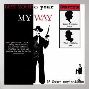 Affiches Cadre d'affiche de film de Gangster pour votre por