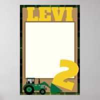 CADRE PHOTO PROP - THÈME TRACTOR