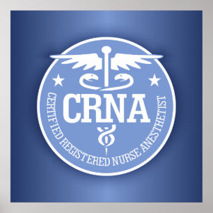 Affiches Caduceus CRNA idées cadeaux